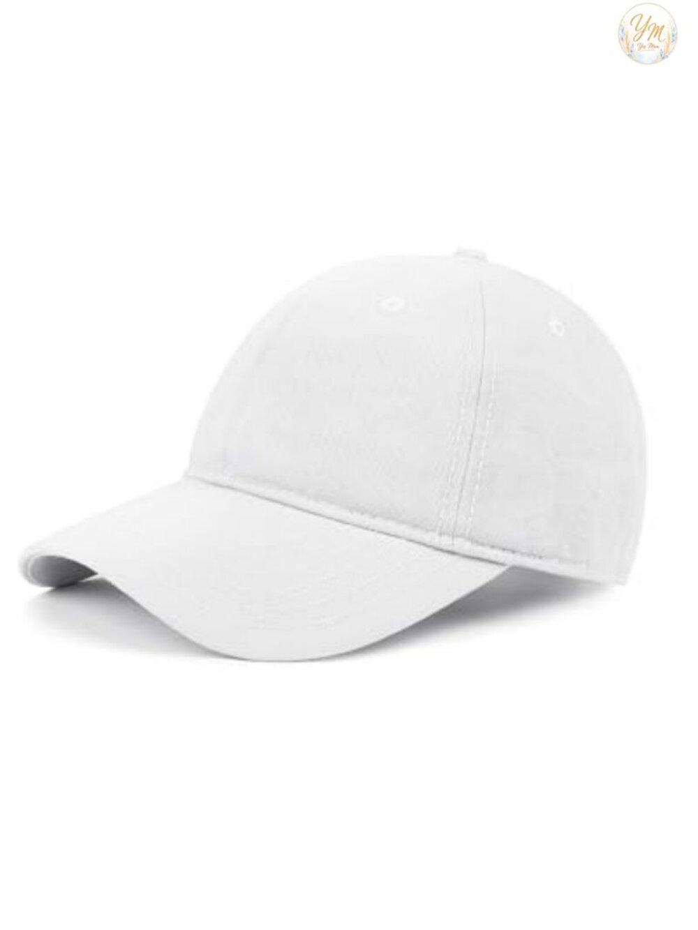 Small Baseball Cap Unstructured Dad Hat Adjustable 100% Cotton